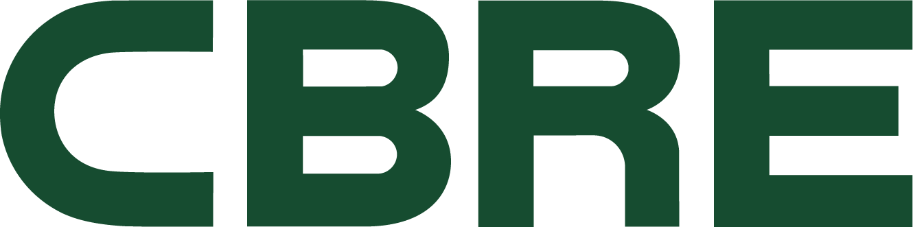 CBRE logo — Digital Fight Club sponsor company