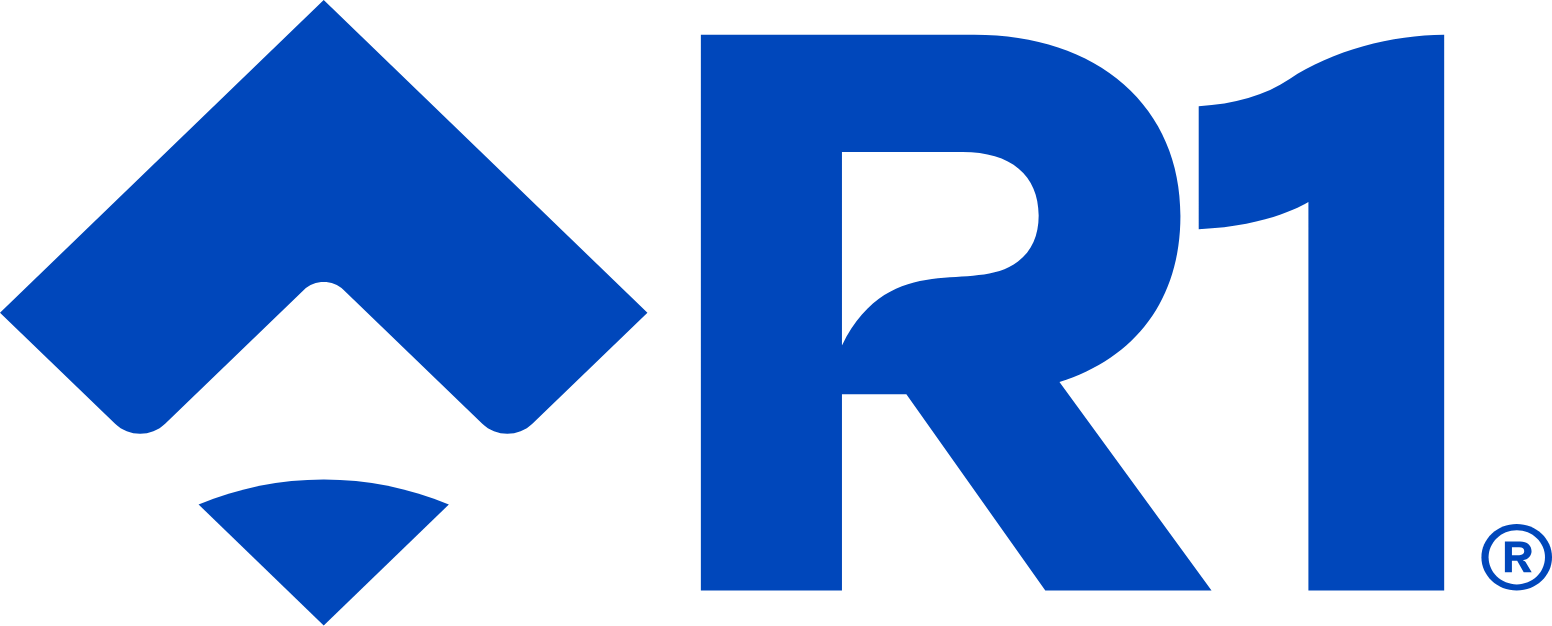 R1 RCM logo — Digital Fight Club sponsor company