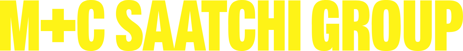 M+C Saatchi logo — Digital Fight Club sponsor company