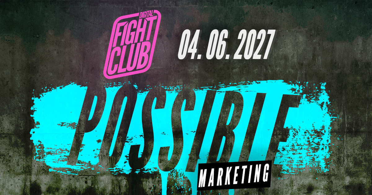 DFC: Marketing — POSSIBLE 2027 event banner, Digital Fight Club in Miami Beach, FL
