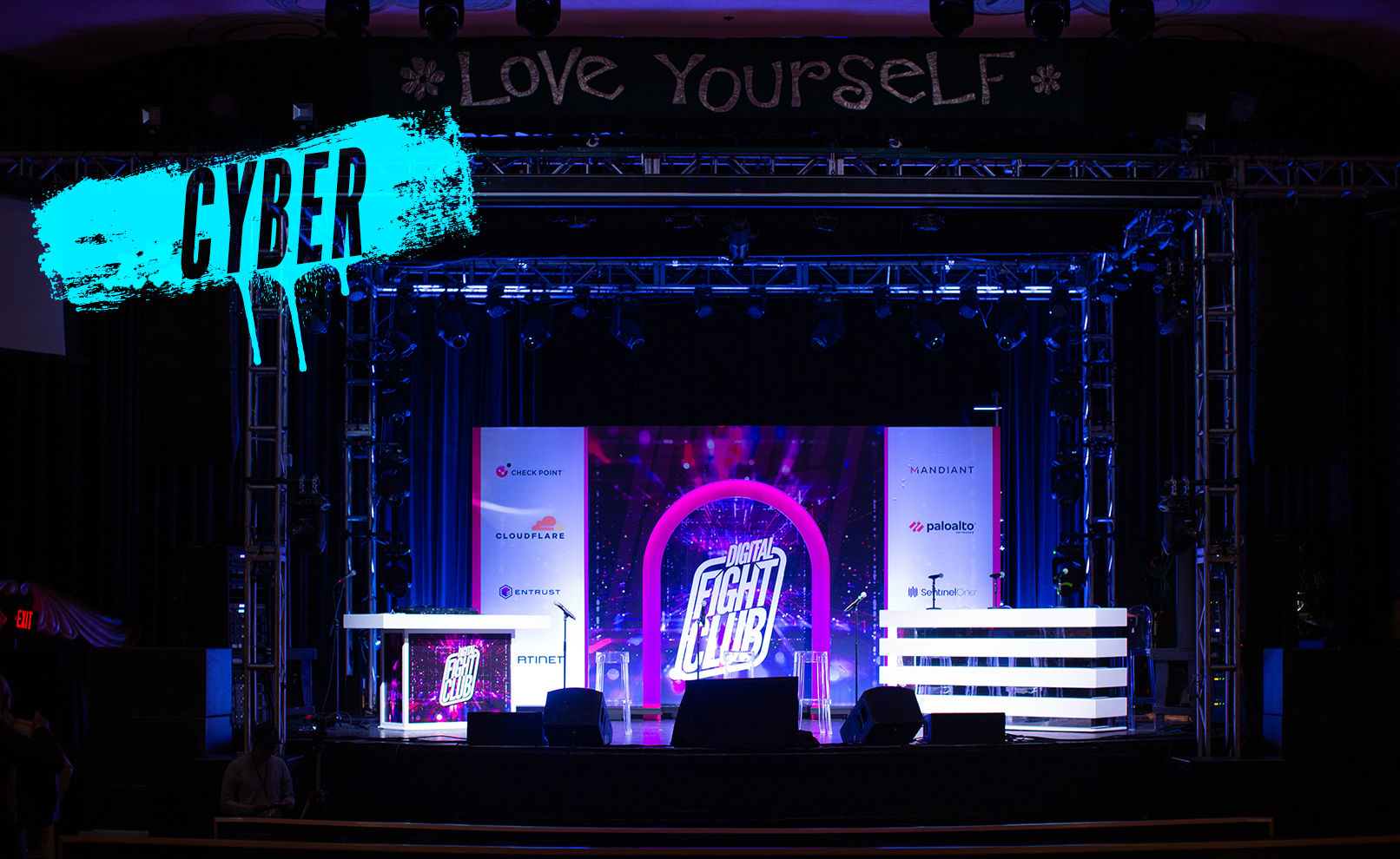 DFC: Cyber — Dallas Apr 2023 event banner, Digital Fight Club in Dallas, TX