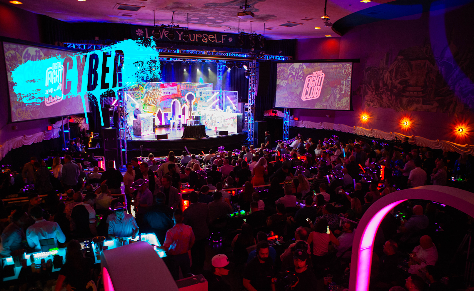 DFC: Cyber — Dallas 2024 event banner, Digital Fight Club in Dallas, TX