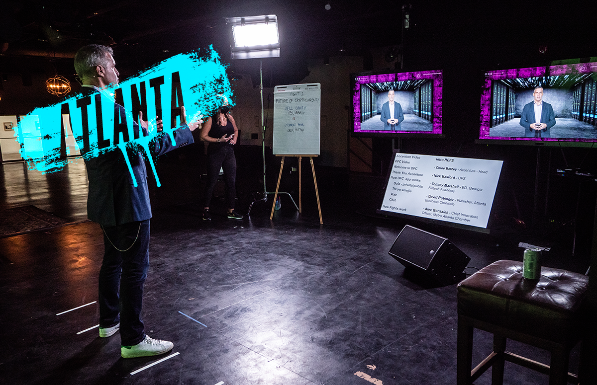 DFC: General — Atlanta 2021 event banner, Digital Fight Club in Atlanta, GA
