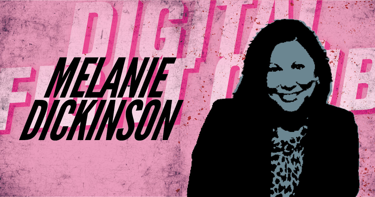 Melanie Dickinson — Digital Fight Club referee photo