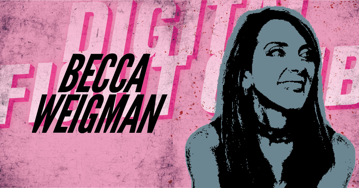 Becca Weigman — Digital Fight Club referee photo