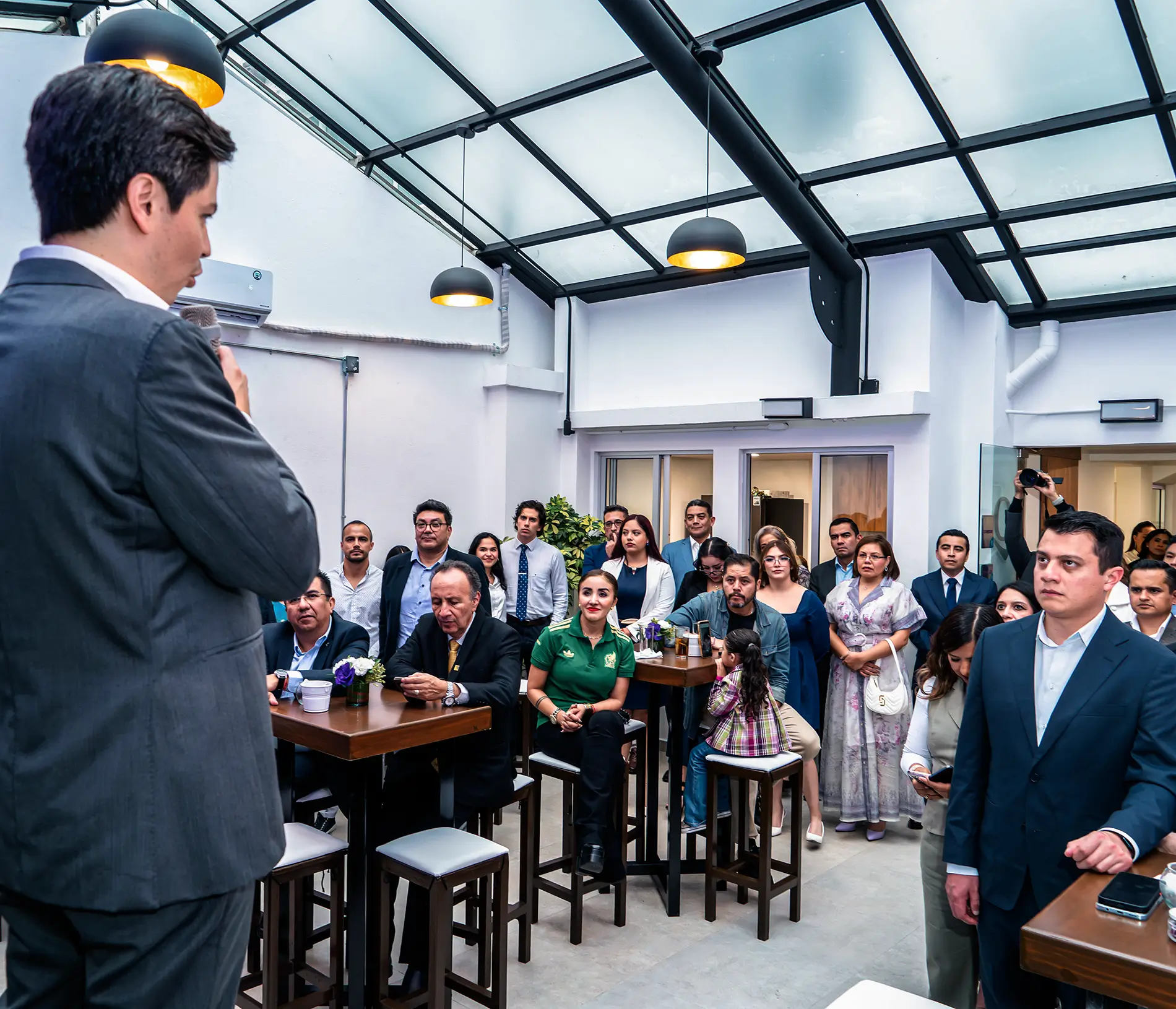 Inauguración corporativa de oficinas con producción y coordinación de evento