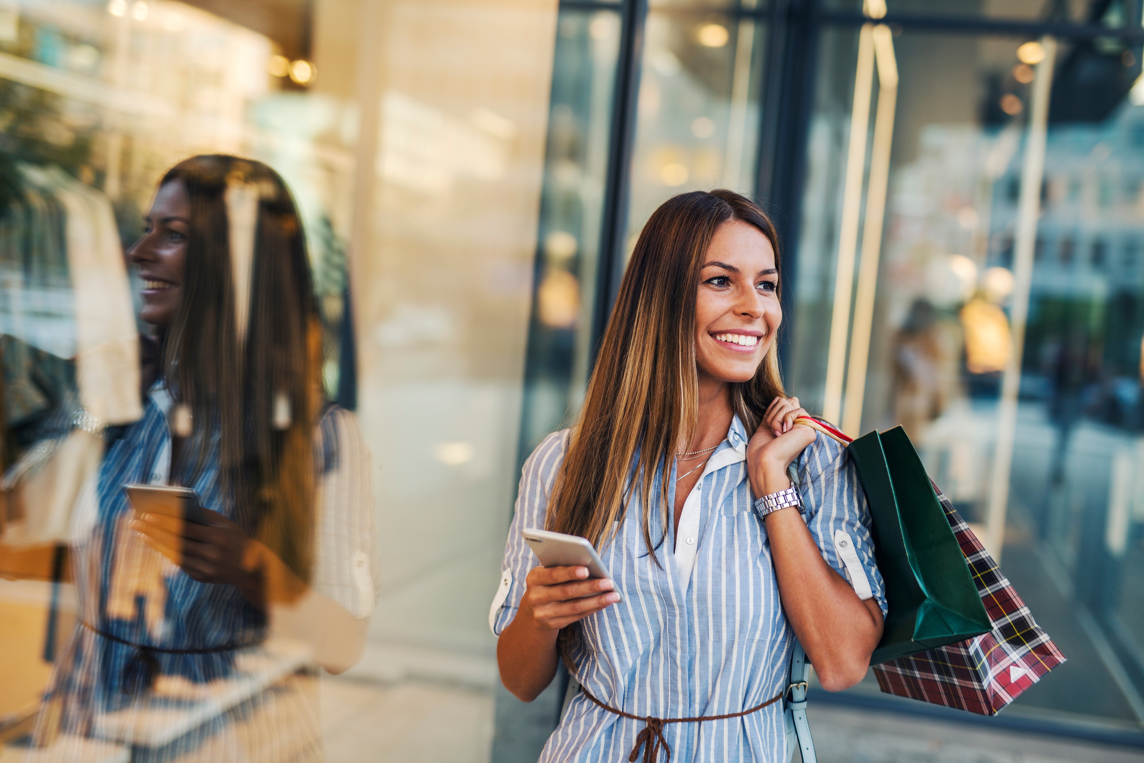 Shopping stock image