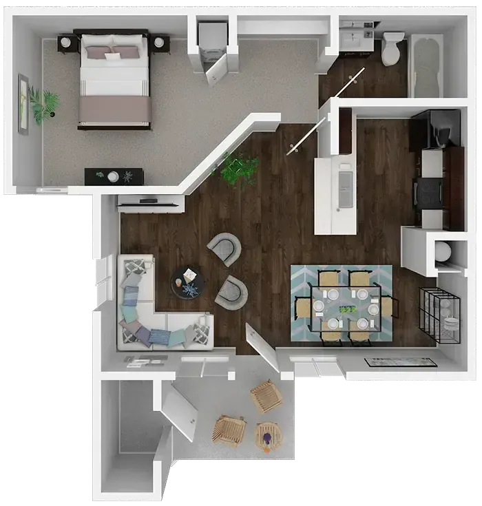 1BD, 1BTH
