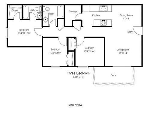 Three Bedroom
