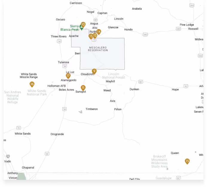 The Lodge Map