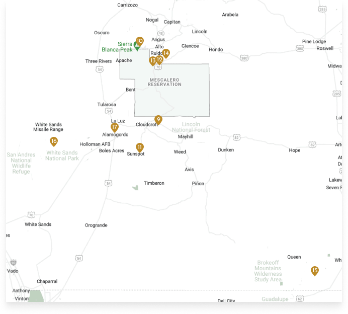 The Lodge Map