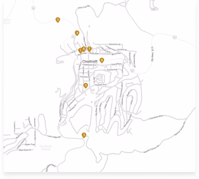 The Lodge Map