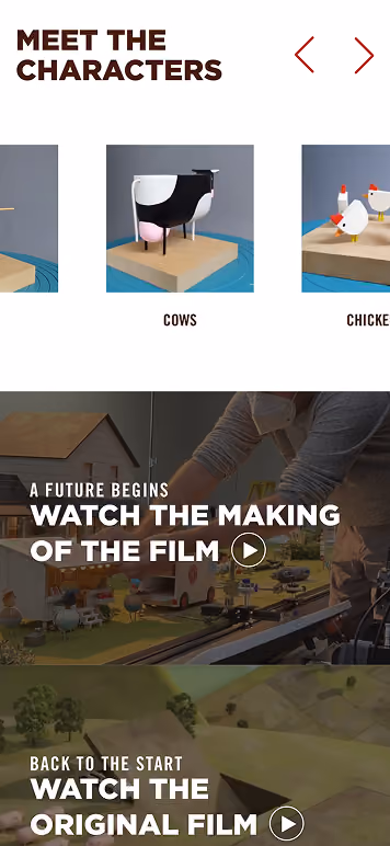 Chipotle mobile layout, second view