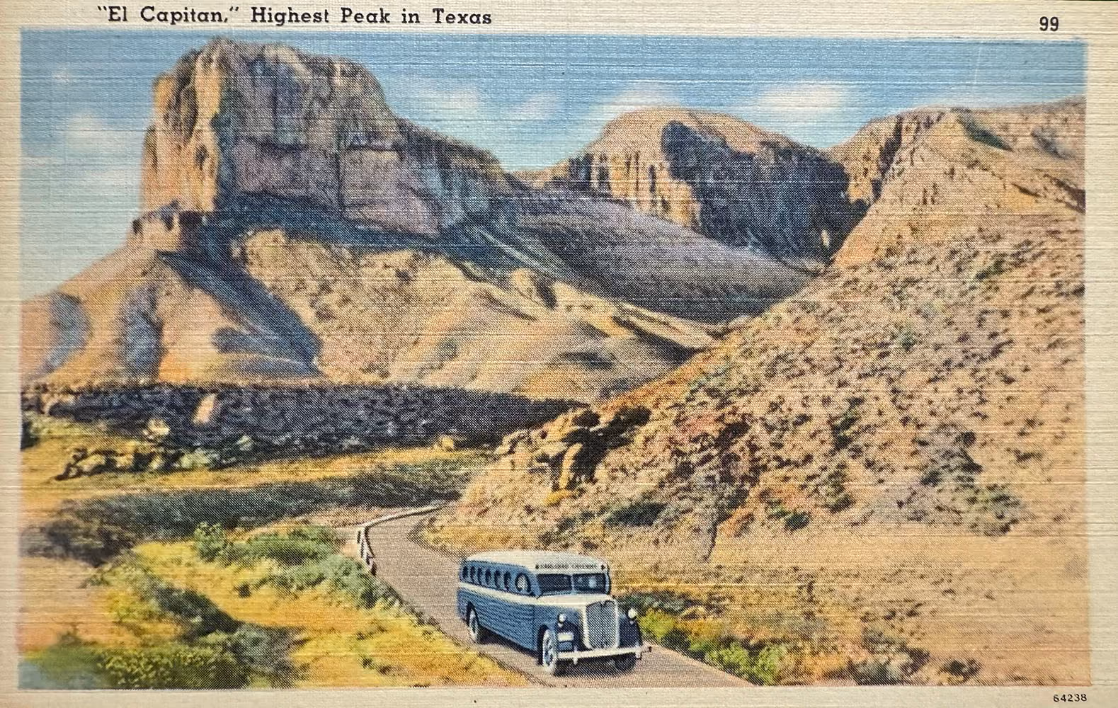 El Capitan Mountain Postcard