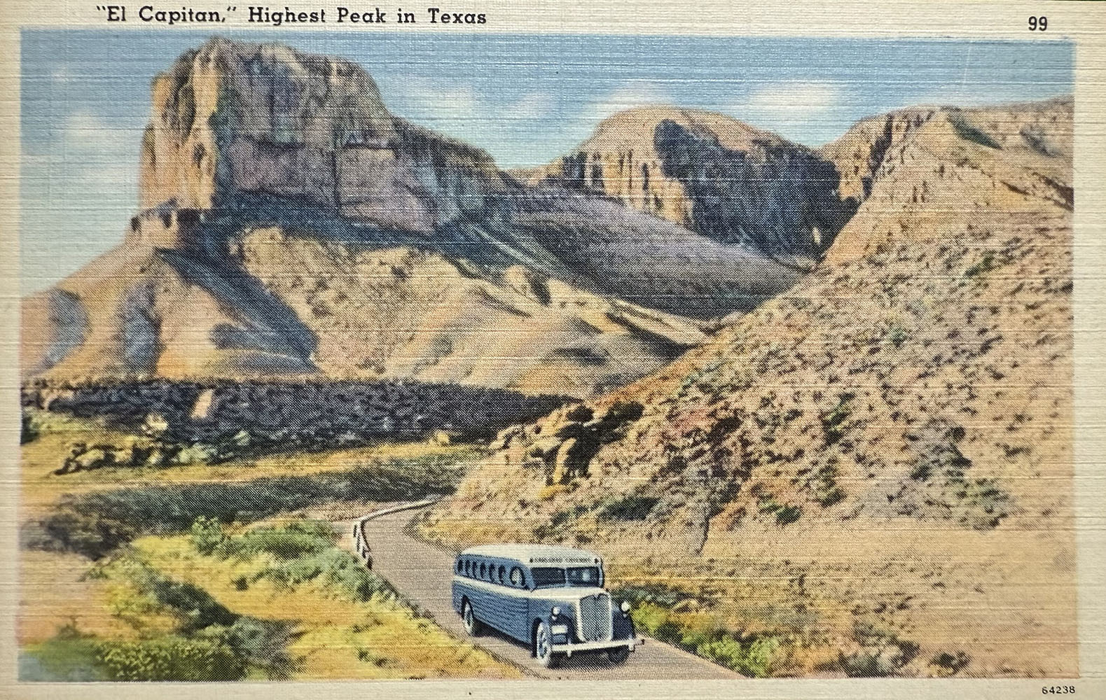 El Capitan Mountain Postcard
