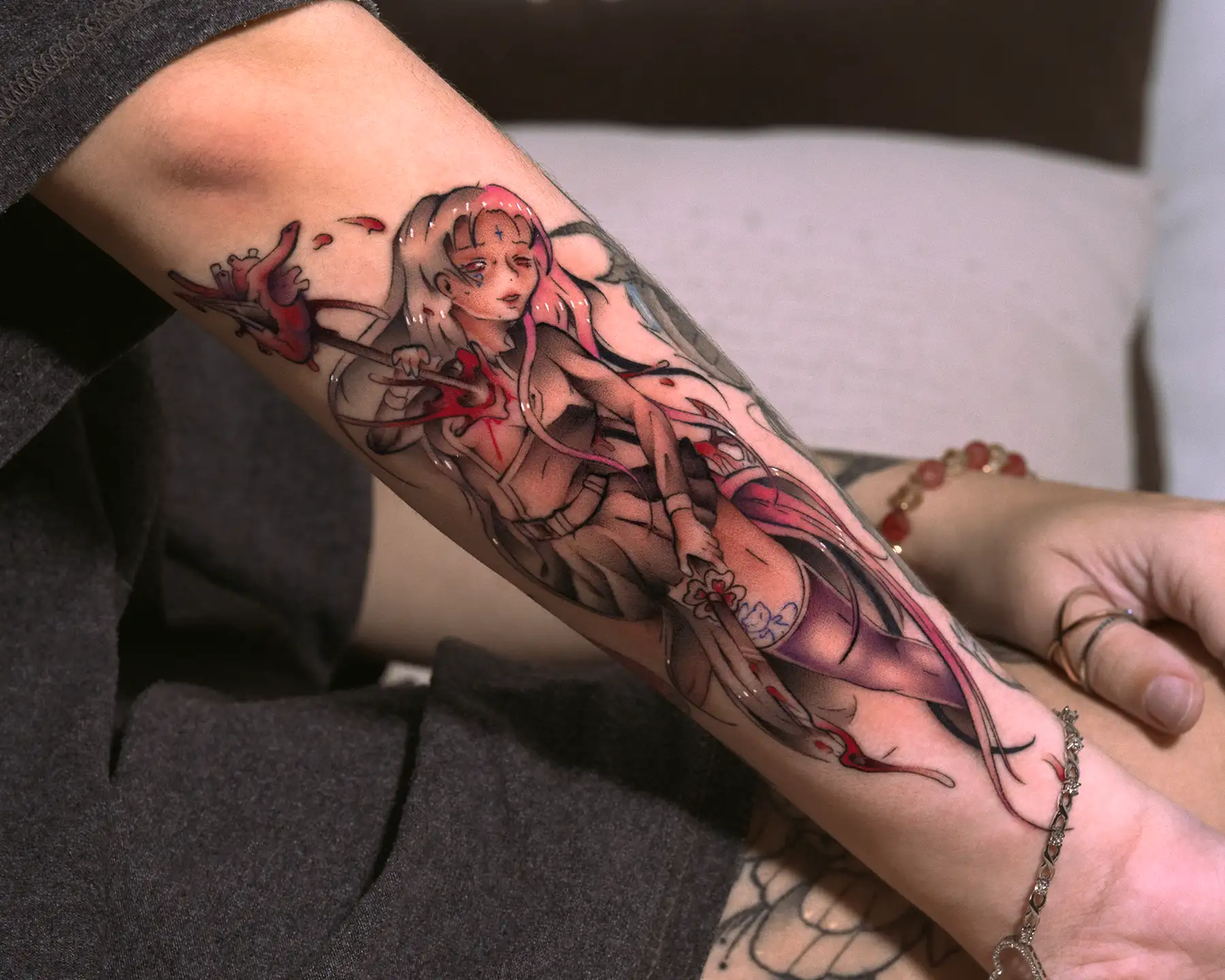 Personalized tattoo of Mitsuri