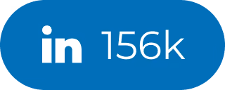 LinkedIn logo with a follower count of 156,000.