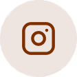 instagram logo in brown