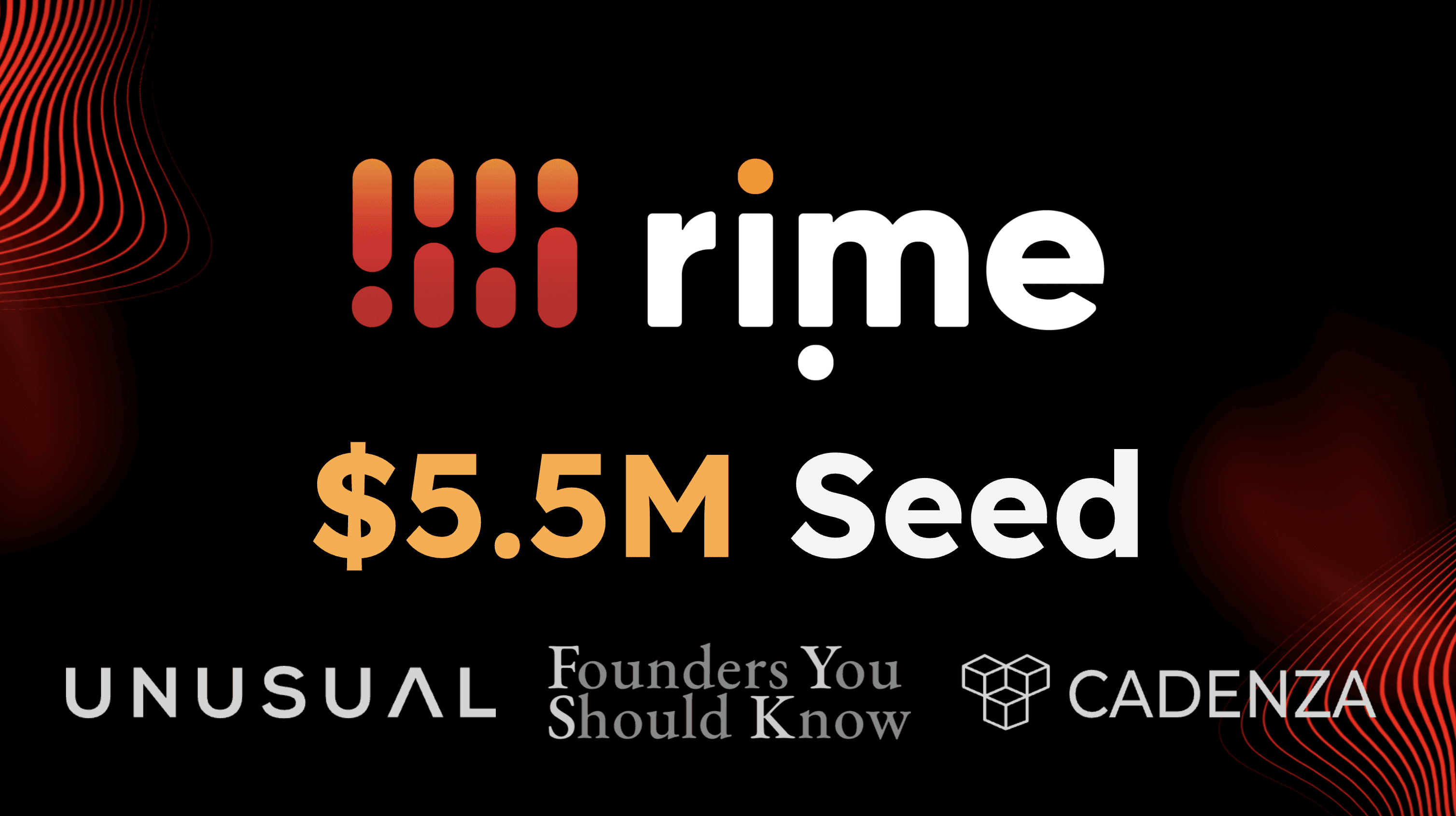 Rime seed funding announcement