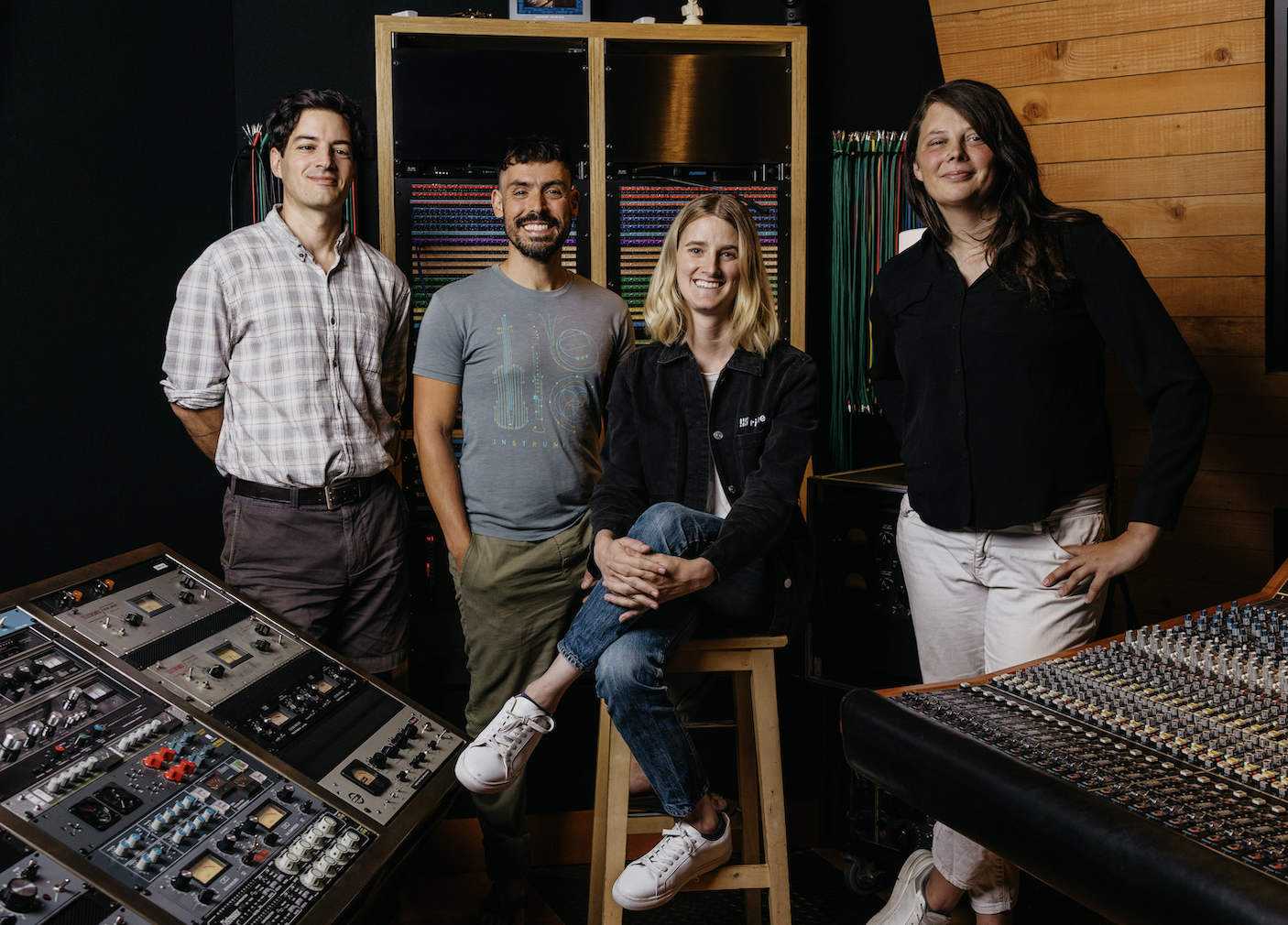 The Rime team in their San Francisco recording studio