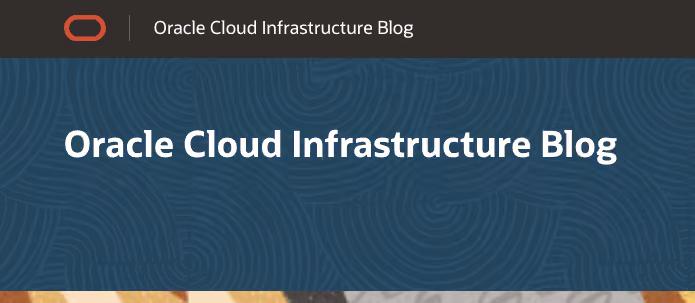 Oracle blog article