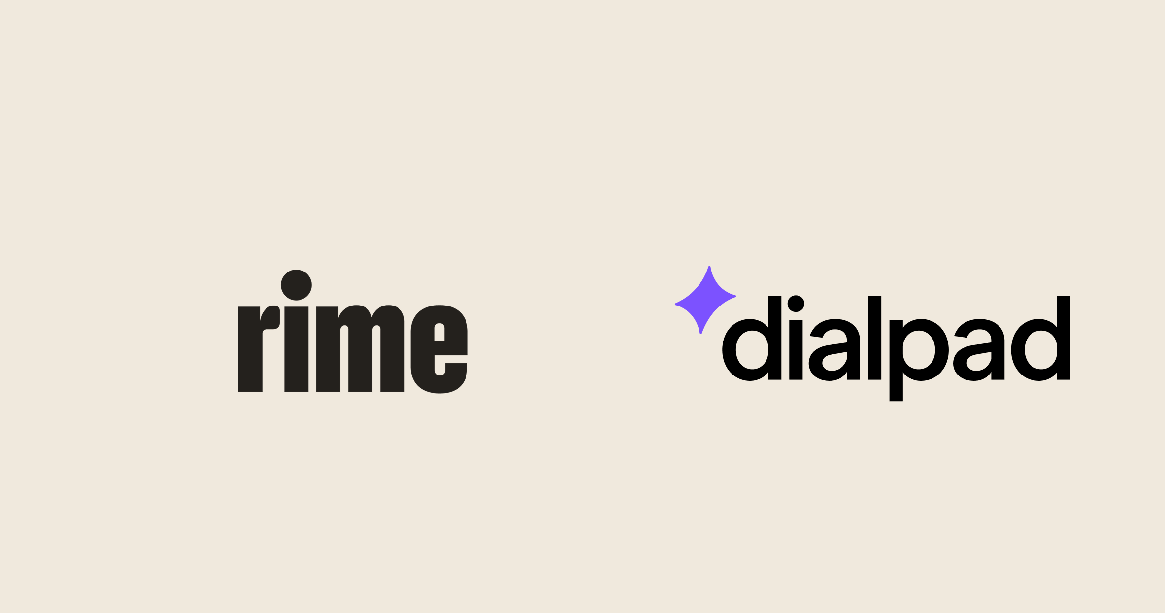 Rime and Dialpad partnership announcement