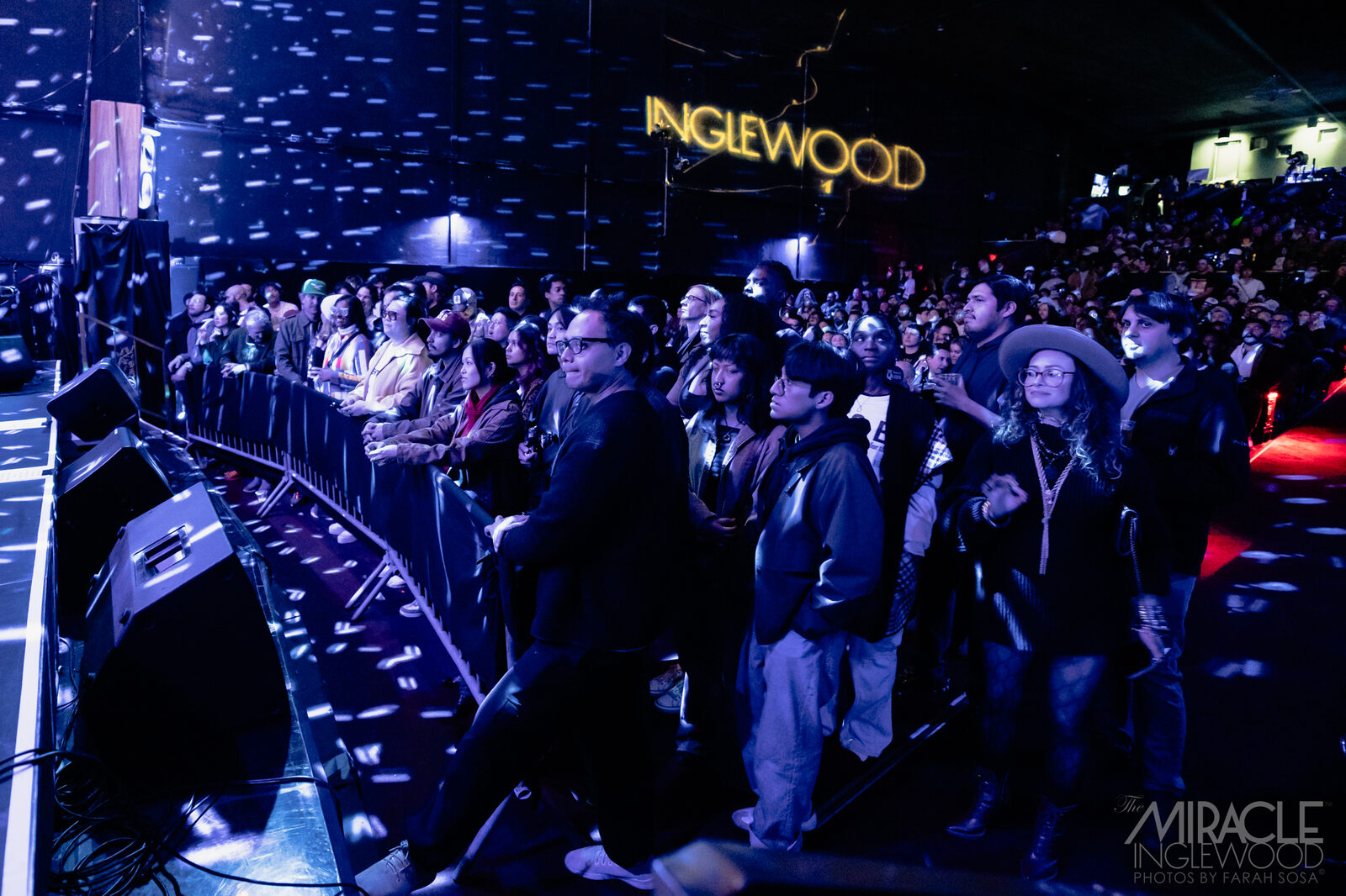 A full house at a concert after the theater reopened