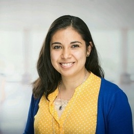 Mrs. Alejandra Arriaga smiling in professional staff photo