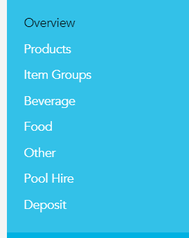 Specific item group product report