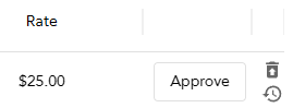 Show deleted clocks checkbox