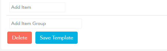 Adding an item to an item group in a Loaded stocktake template