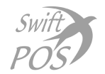 Swift POS company logo with a stylized bird in flight.