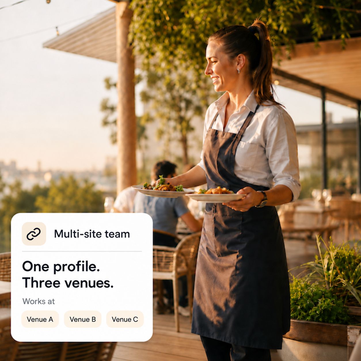 Multi-site venue staff using Loaded to manage reporting across locations