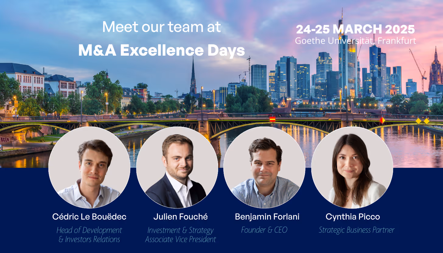 Meet us at M&A Excellence Days 2025