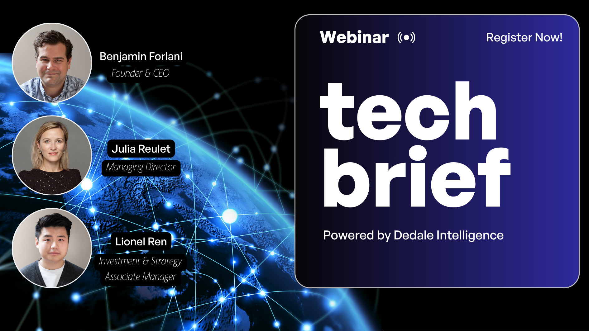 Tech Brief Webinar, September 2026