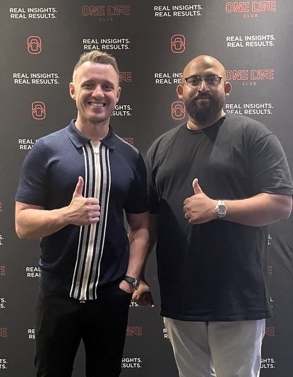 Ken Kencevski with One Life Club