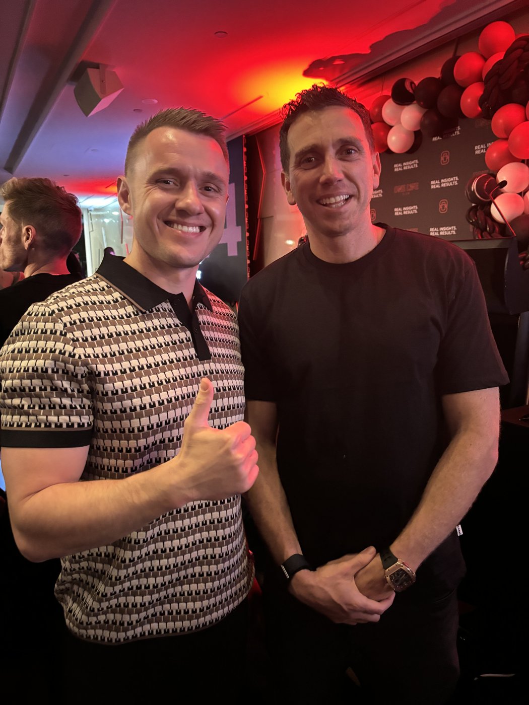 Ken Kencevski with Simon Beard
