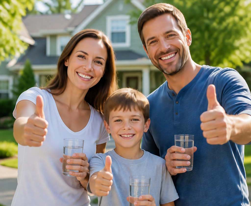 Newport Beach neighborhood served by our water filtration team
