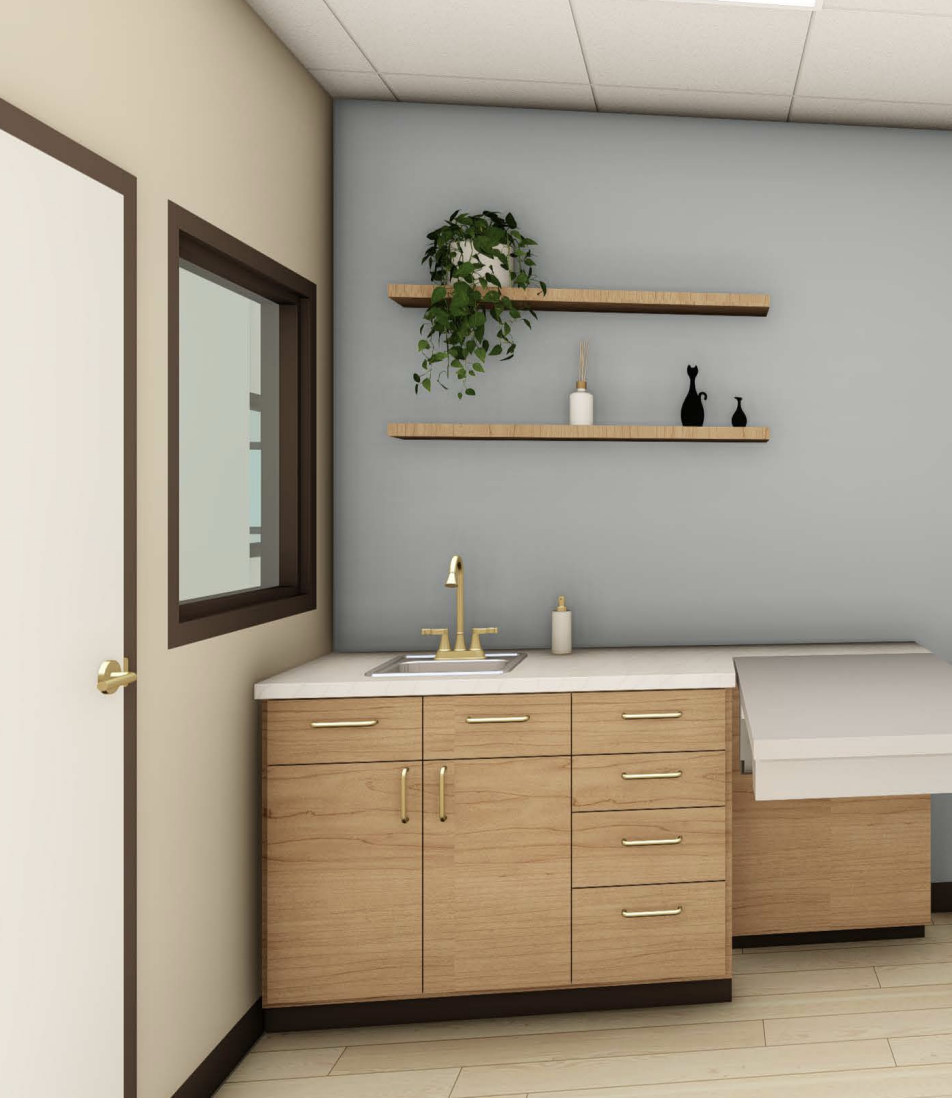 image of school reception area