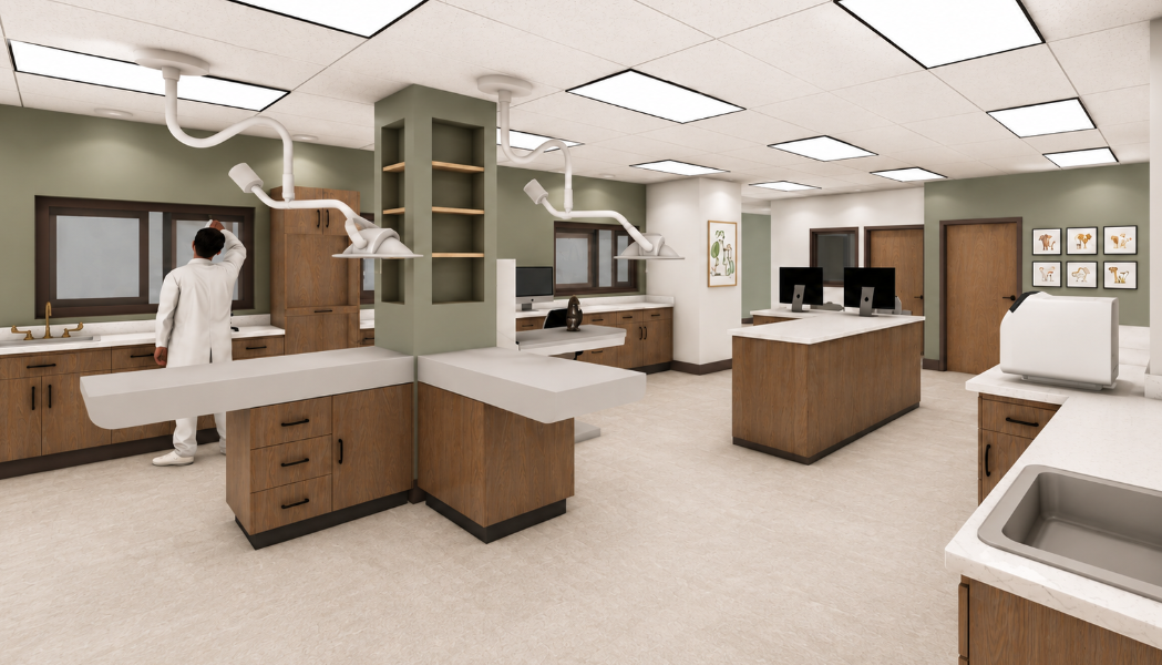 image of school reception area