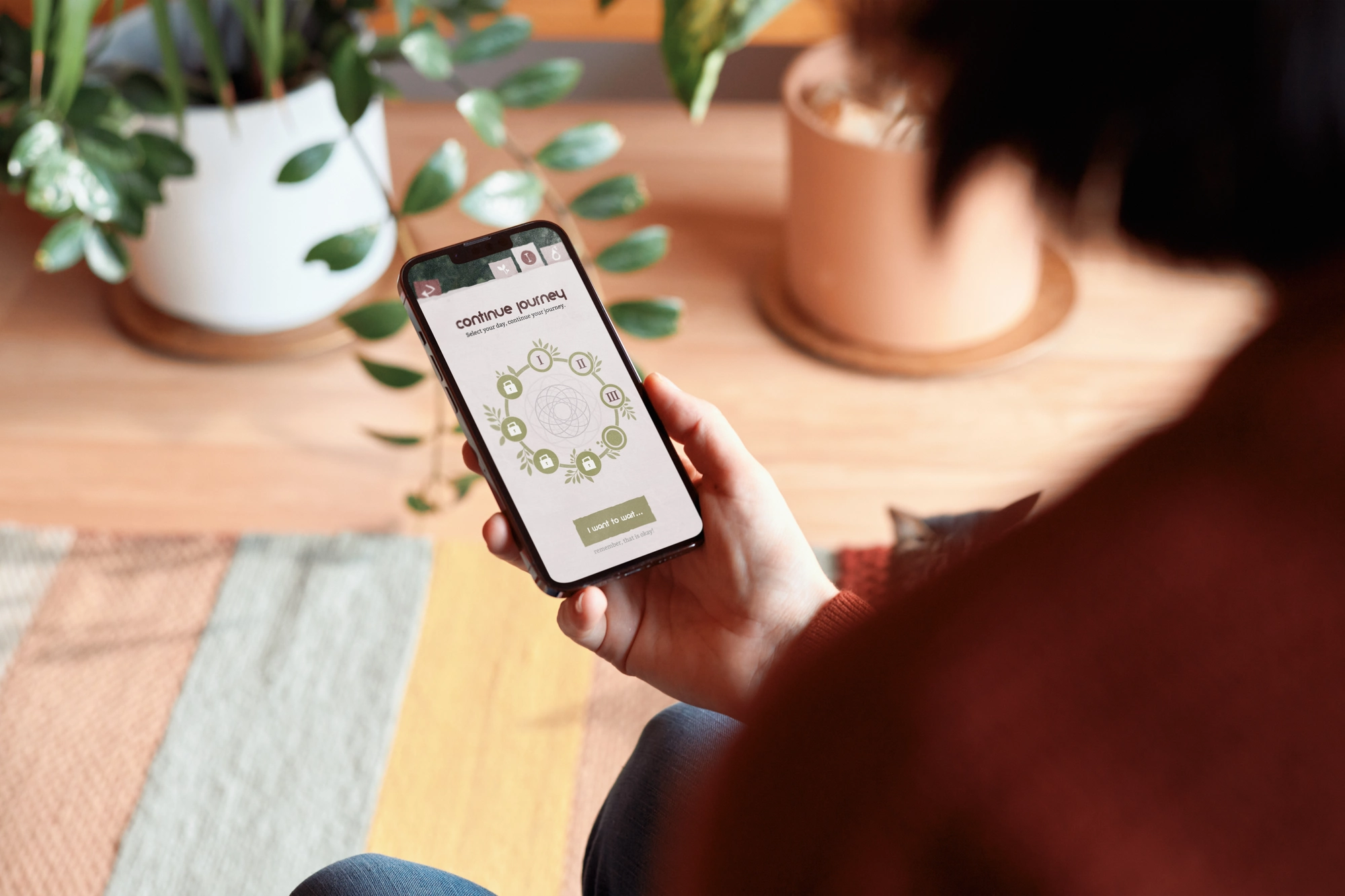 Prairie journey map lifestyle mockup