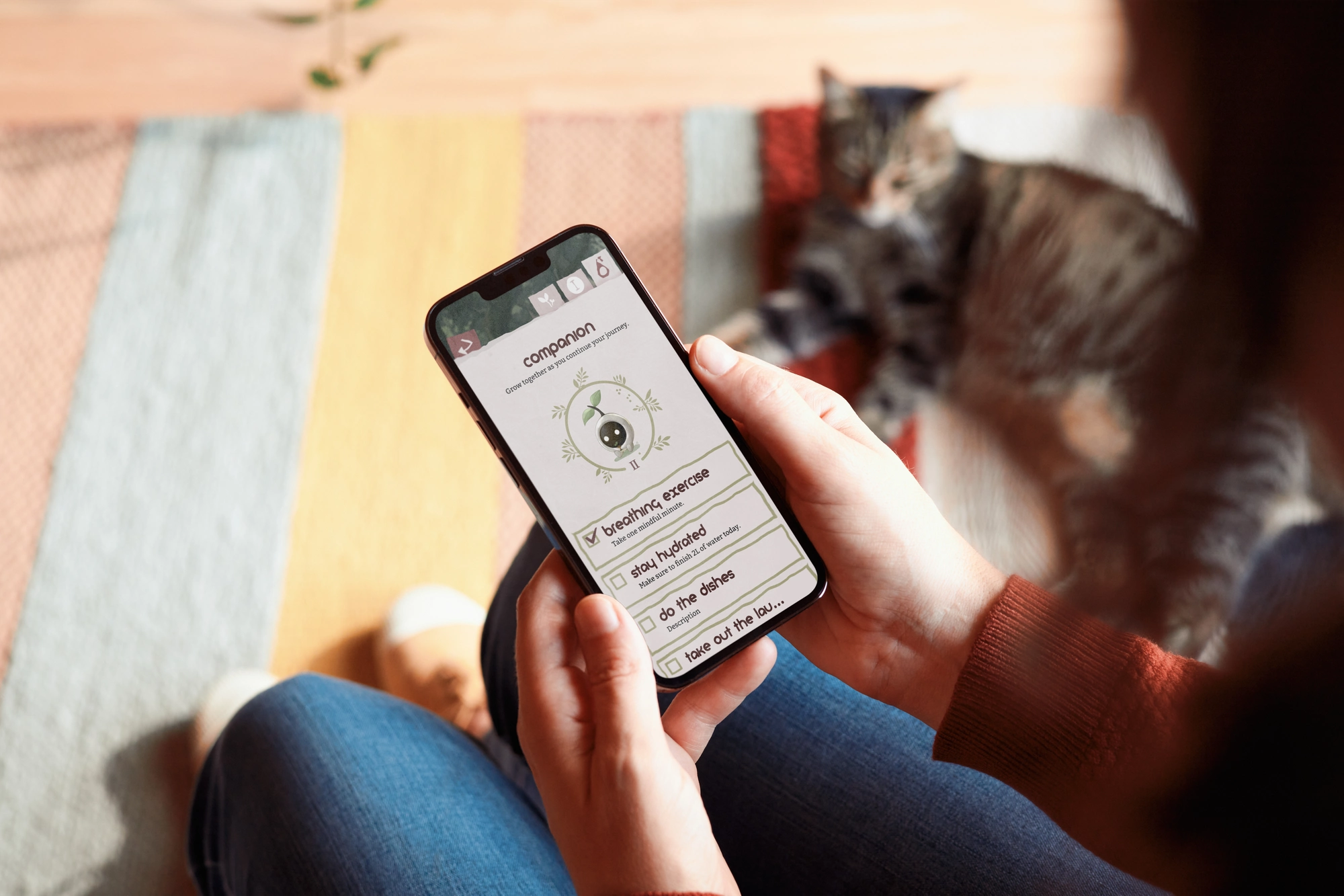 Prairie companion checklist lifestyle mockup
