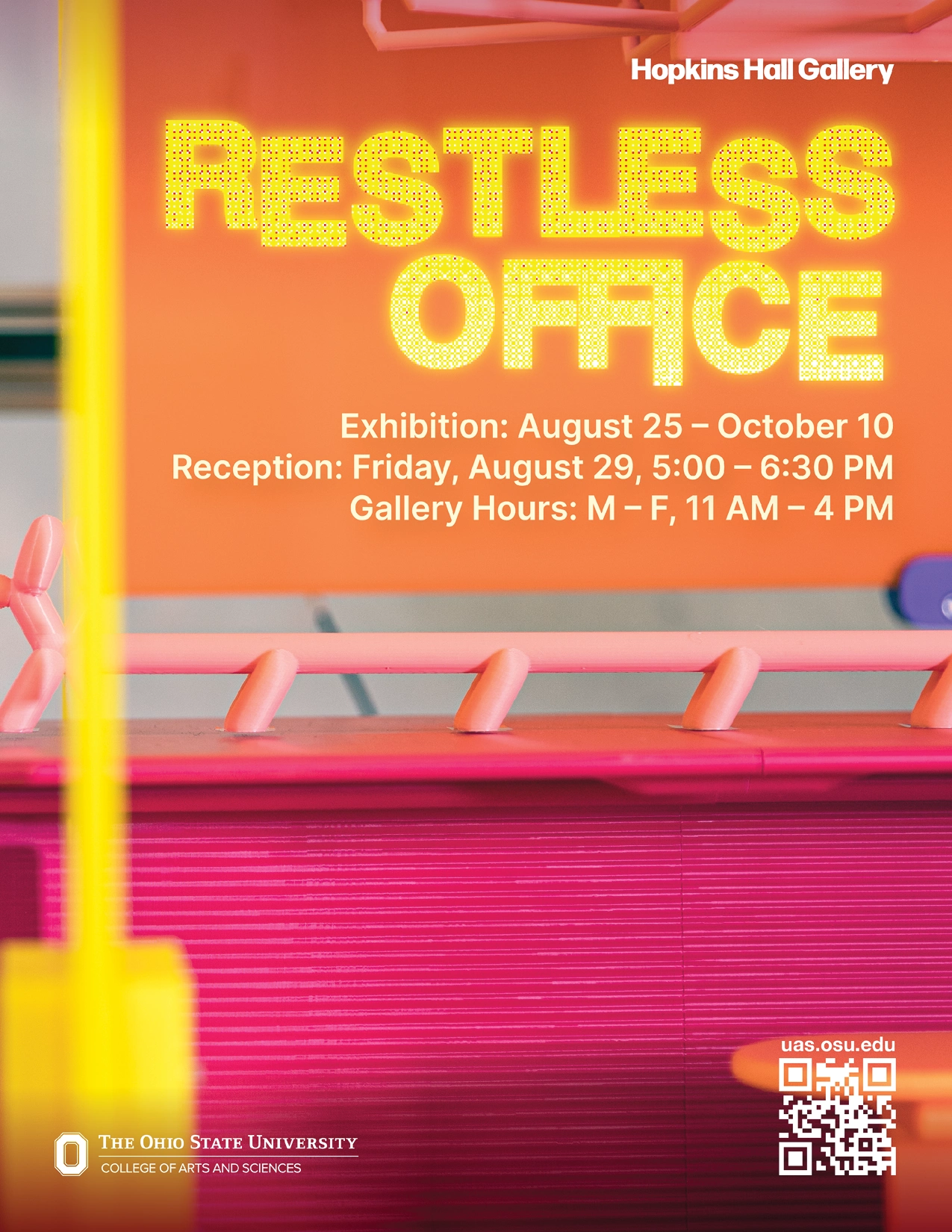 Urban Arts Space Restless Office poster placeholder