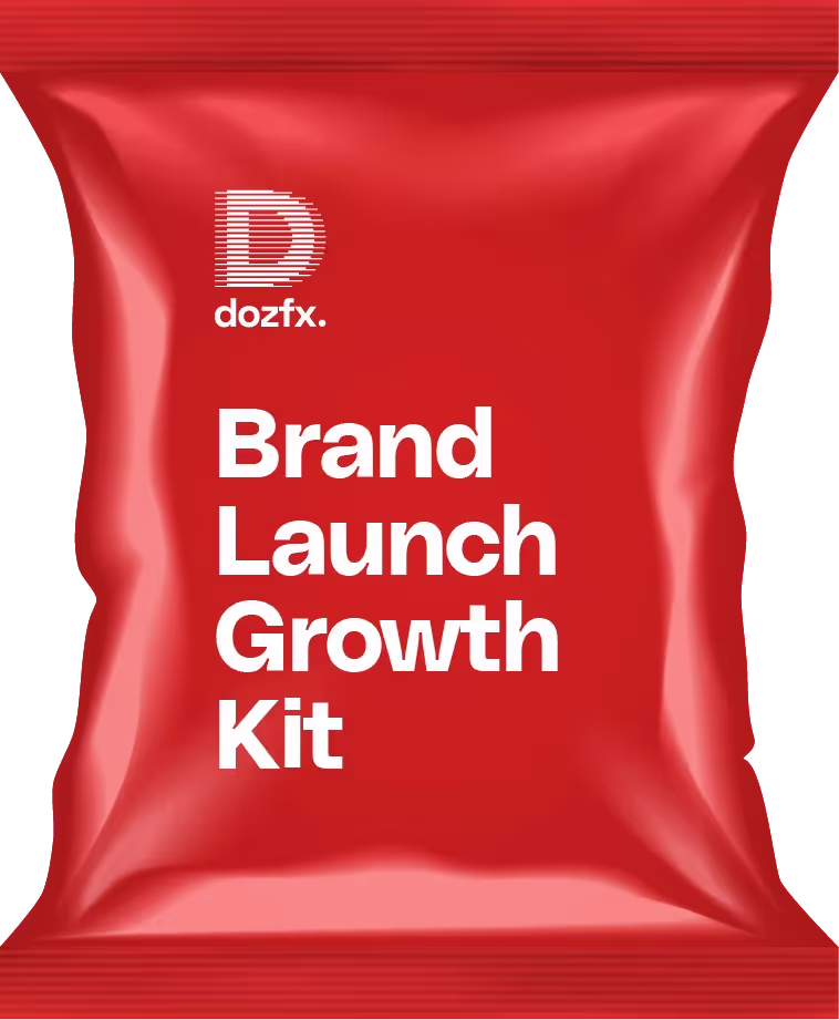 Brand Launch Growth Kit service package by dozfx