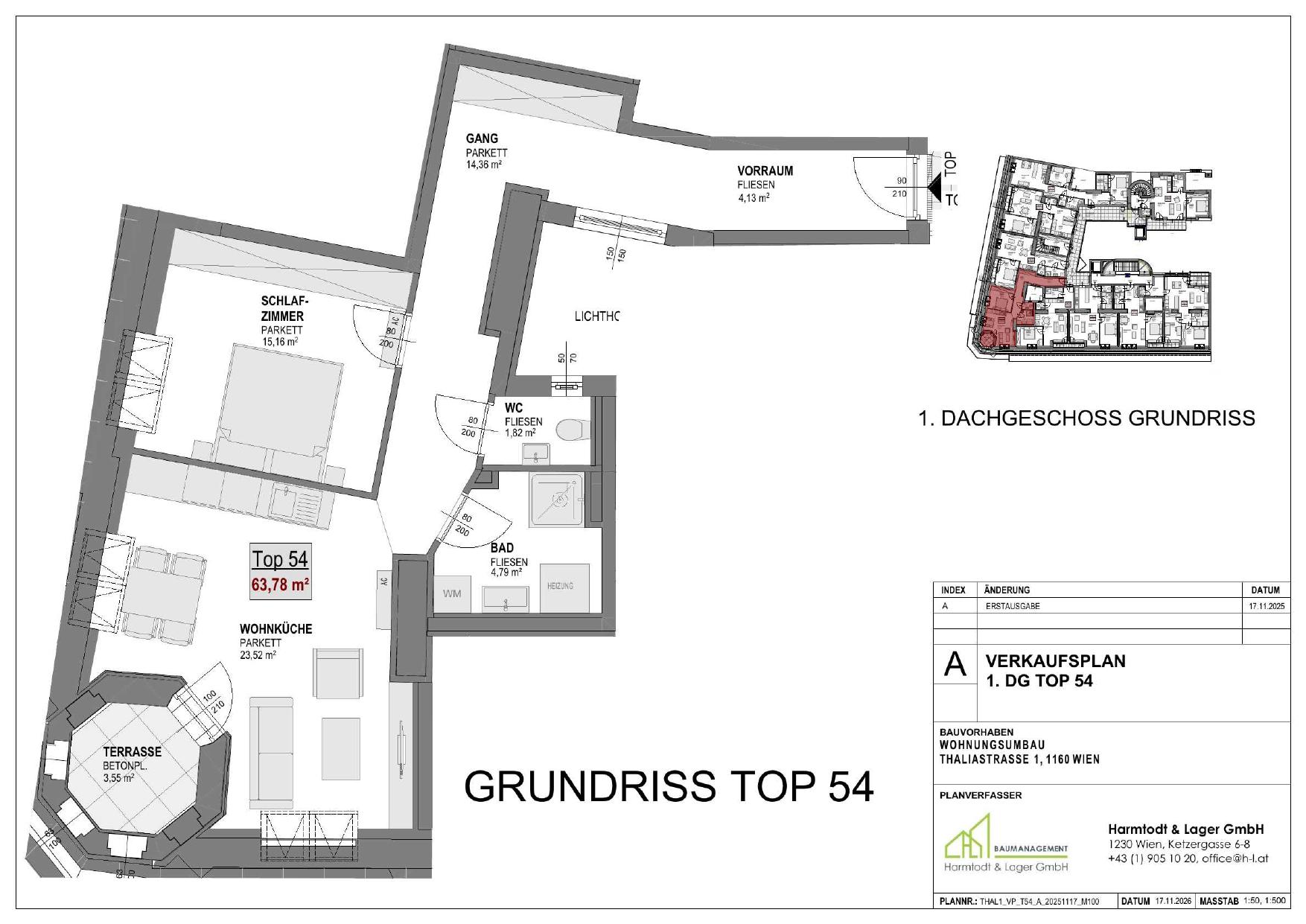 Grundriss Top 54