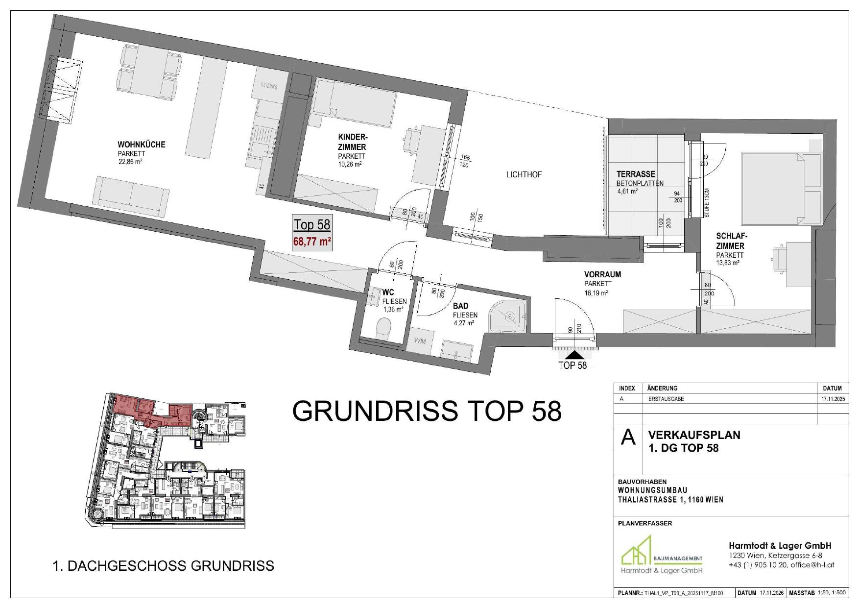 Grundriss Top 58