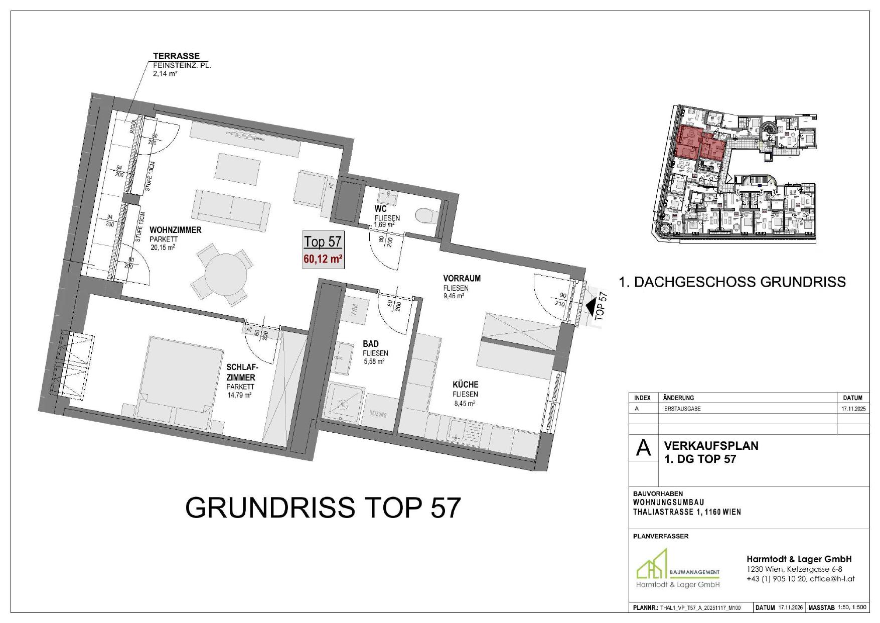 Grundriss Top 57