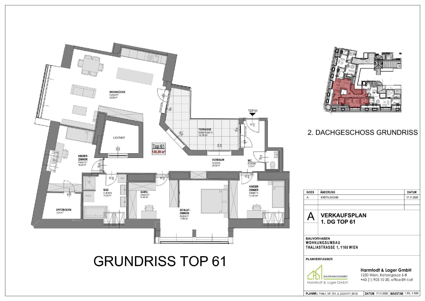 Grundriss Top 61