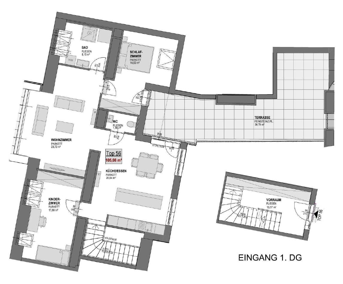 Grundriss Top 56