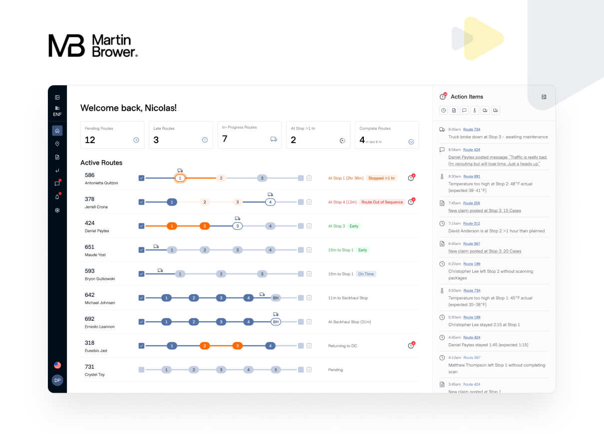 Martin Brower - UX/UI Transformation